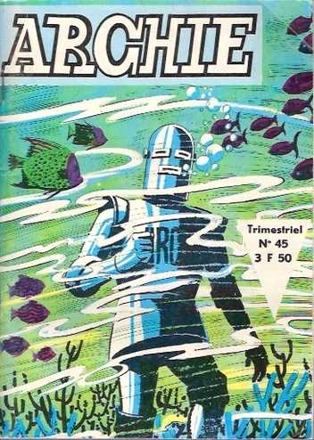 Scan de la Couverture Archie le Robot n 45